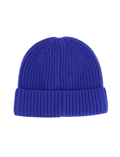Bonnet en Laine Mérinos, Bleu roi, le Royal Tony & Paul