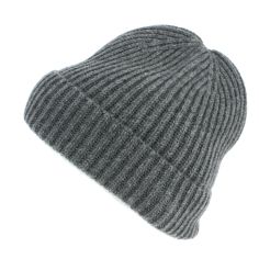 Bonnet en Laine Mérinos, gris anthracite, L'intemporel Tony & Paul 2