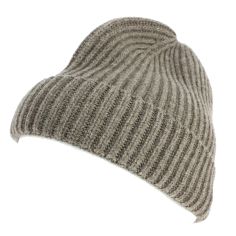 Bonnet en Laine Mérinos, gris taupe, le classique Tony & Paul