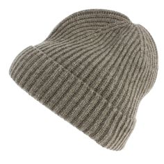 Bonnet en Laine Mérinos, gris taupe, le classique Tony & Paul 2