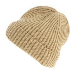 Bonnet en Laine Mérinos, café au lait, le Lyonnais Tony & Paul 2