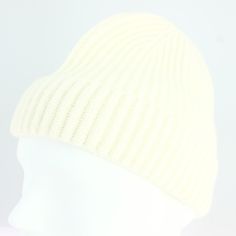 Bonnet en Laine Mérinos, blanc, le Megévois Tony & Paul 2