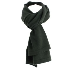 Echarpe Queensland en Laine Mérinos, Vert Armée. Tony & Paul