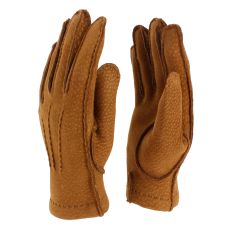 Gants Buenos Aires en cuir de Capybara doublés laine mérinos. Tony & Paul. Tony & Paul