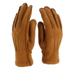 Gants Buenos Aires en cuir de Capybara doublés laine mérinos. Tony & Paul. Tony & Paul 2