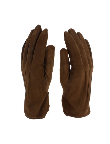 Gants Alaska en daim, doublés cachemire. Tony & Paul. Tony & Paul