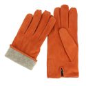 Gants Alaska en daim, doublés cachemire. Tony & Paul. Tony & Paul