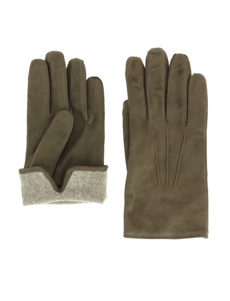 Gants Alaska en daim, doublés cachemire. Tony & Paul. Tony & Paul