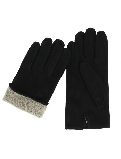 Gants Alaska en daim, doublés cachemire. Tony & Paul. Tony & Paul