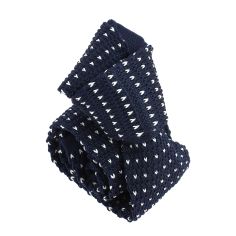 Cravate Tricot. Tilde marine Clj Charles Le Jeune 2