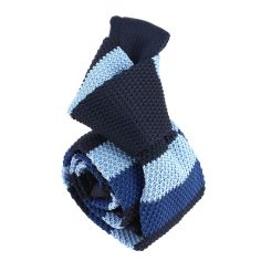 Cravate Tricot rayée. Trois Bleus Clj Charles Le Jeune 2