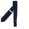 Cravate cachemire Bleu marine foncé, Alashan, Tony & Paul. Tony & Paul