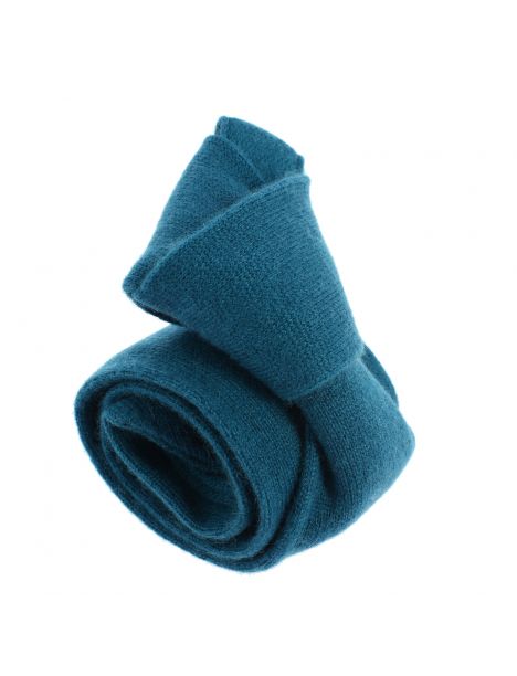 Cravate cachemire Vert Sarcelle, Alashan, Tony & Paul. Tony & Paul