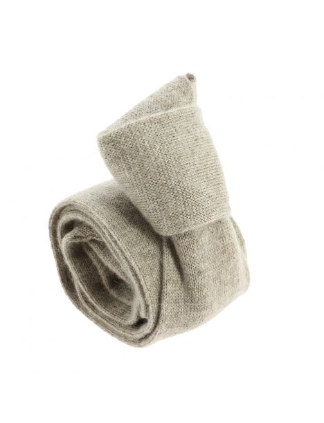 Cravate cachemire Marron Sable d'Arabie, Alashan, Tony & Paul. Tony & Paul