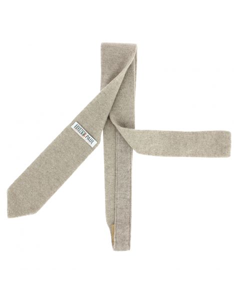 Cravate cachemire Marron Sable d'Arabie, Alashan, Tony & Paul. Tony & Paul