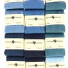 12 chaussettes Les blues jeans, Confectionnées en Italie. Colore e Calore by Marina