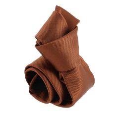 Cravate CLJ, Liège, Marron cuivré Clj Charles Le Jeune 2