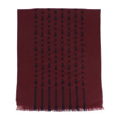 Echarpe Lyon, Bordeaux, pure laine. Tony & Paul 2
