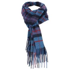 Echarpe Alba, Bleu rouge, pure laine. Tony & Paul