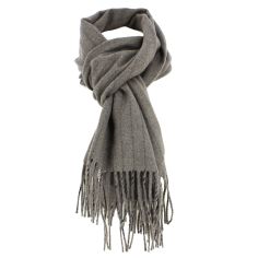 Echarpe James Astor, Gris taupe, pure laine. Tony & Paul