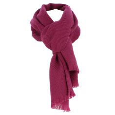 Echarpe Ancell, Bordeaux, pure laine. Tony & Paul