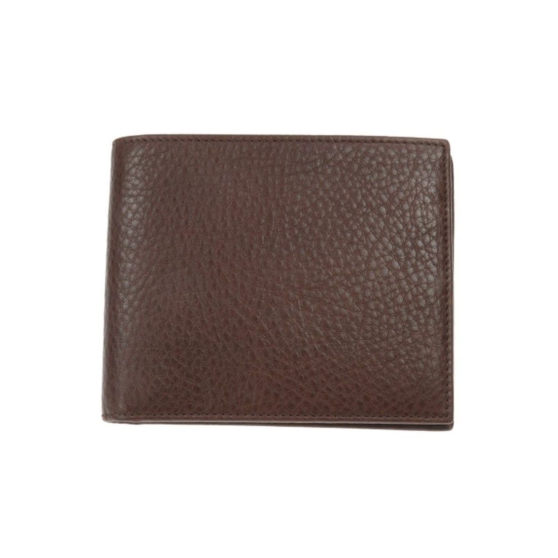 Portefeuille cuir, Simon Carter, Soft Leather coin wallet Brown Simon Carter Petite Maroquinerie