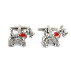 Boutons de manchette chien Scottish Terrier Tony & Paul