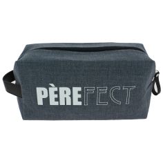 Trousse de toilette bleu jeans PèreFect, M, confectionnée en France Emmanuel Création 2