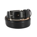 Ceinture cuir Roma, noir Tony & Paul