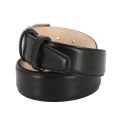 Ceinture cuir Roma, noir Tony & Paul