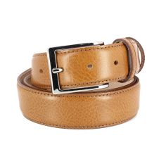 Ceinture cuir Roma, Miel foncé Tony & Paul