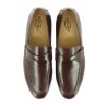 Mocassin Sénateur Marron Anglais Tony & Paul Chaussures homme, fait main en Italie, souliers luxe, cuir premium