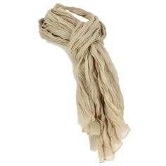 Chèche coton Dakar, Beige sable du désert Clj Charles Le Jeune 2