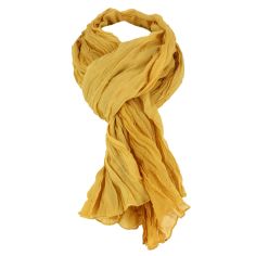 Chèche coton Dakar, Ocre Clj Charles Le Jeune