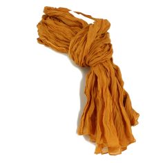 Chèche coton Dakar, Marron Noisette grillée Clj Charles Le Jeune 2