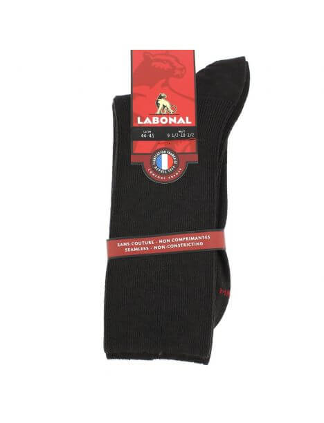 Mi chaussettes, Laine majoritaire. Labonal, fabriquées en France Labonal