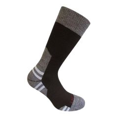 Mi-chaussettes Randonnée chaudes et respirantes, noir gris. Labonal, fabriquées en France Labonal