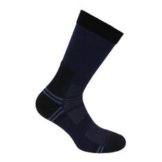 Mi-chaussettes Randonnée fines Polyester, Gris ardoise. Labonal, fabriquée en France Labonal