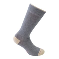 Mi chaussettes unies bicolore, coton bio et recyclé. Labonal, fabriquées en France Labonal 2