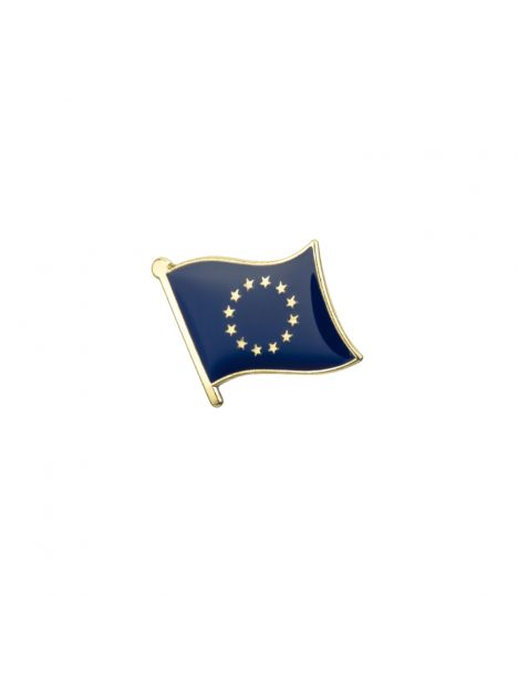 Pin's Drapeau Européen flottant - Europe Clj Charles Le Jeune