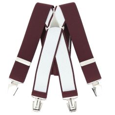 Bretelle 4 clips, Bordeaux Tony & Paul 2