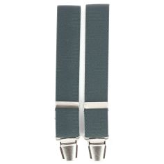 Bretelle 4 clips, gris foncé Tony & Paul