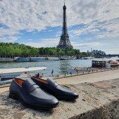 Mocassin Sénateur noir Tony & Paul 2