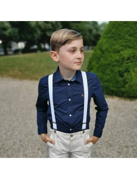 Bretelles Junior, Blanc sucre, Tony et Paul Tony & Paul