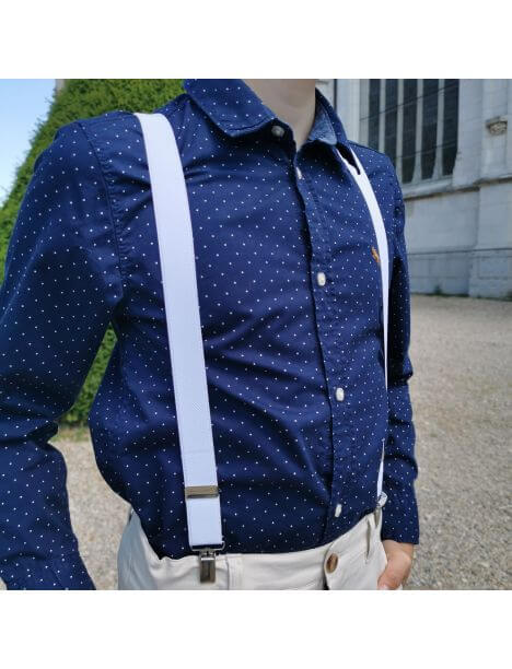 Bretelles Junior, Blanc sucre, Tony et Paul Tony & Paul