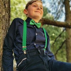 Bretelles Junior, Vert Cèdre, Tony et Paul Tony & Paul 2