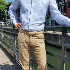 Ceinture daim Alaska, sable Tony & Paul 2