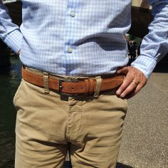 Ceinture daim Alaska, pain grillé Tony & Paul 2