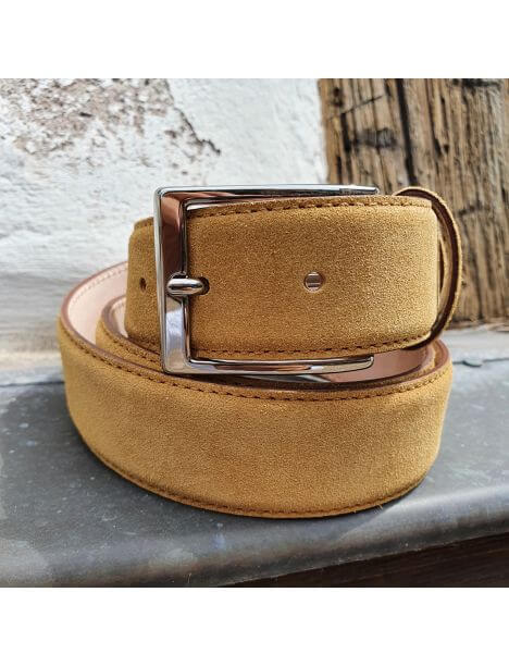 Ceinture daim Alaska, paille Tony & Paul