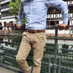 Ceinture daim Alaska, terre Tony & Paul 2